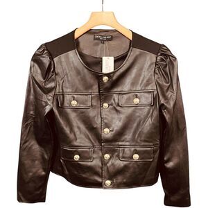 Central Park West Parker Leather Jacket